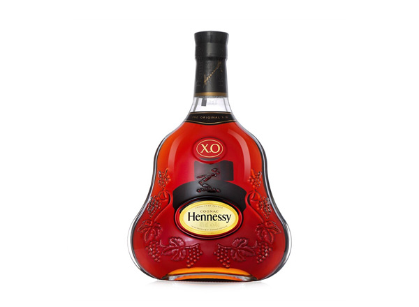 乐山回收轩尼诗Hennessy洋酒40°度XO干邑白兰地700ml