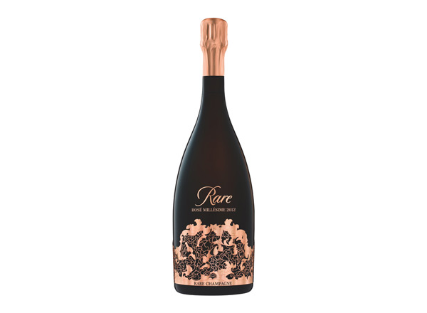 乐山白雪香槟回收稀露香槟黑钻年份桃红香槟Rare Rose（礼盒装）